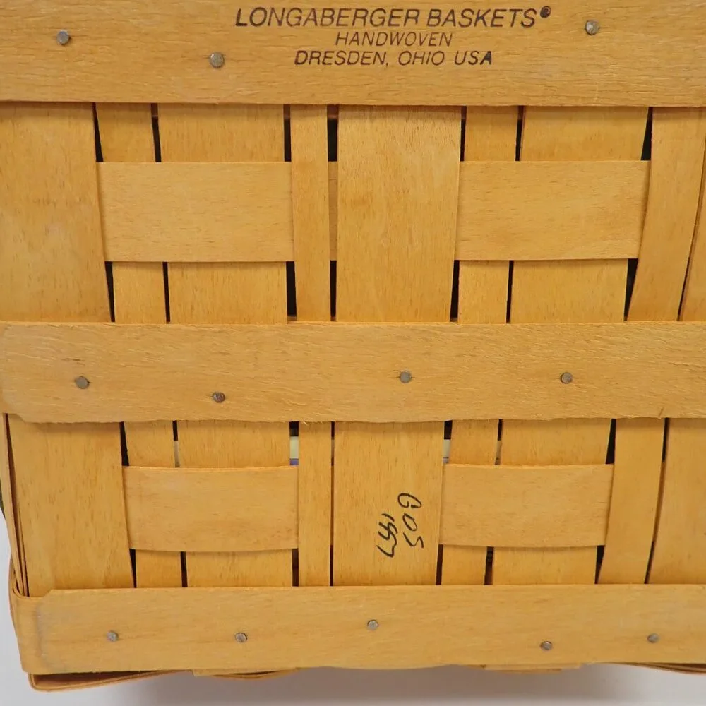 Vintage Longaberger Remembrance Basket